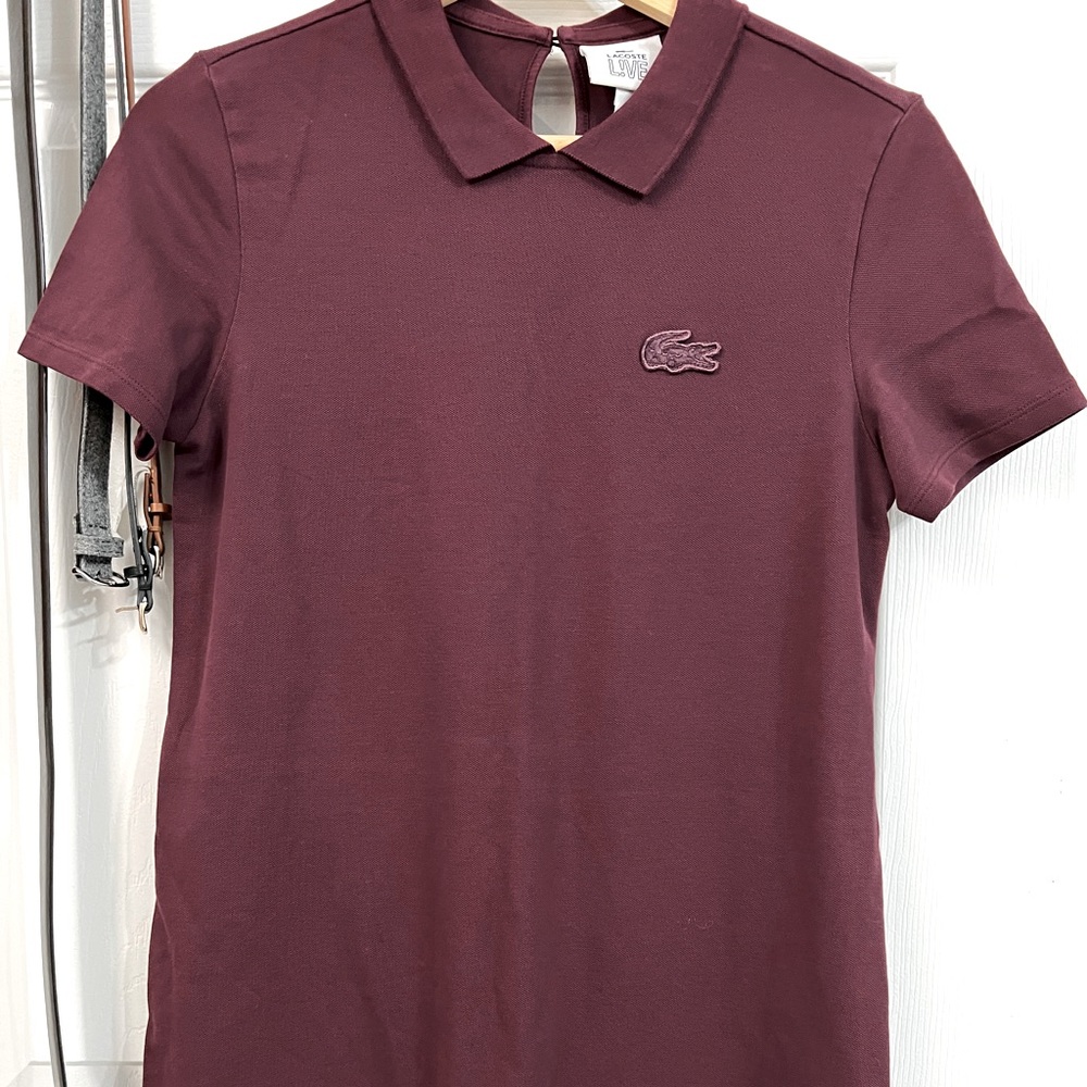 Lacoste polo dress. Never worn. Prestine condition